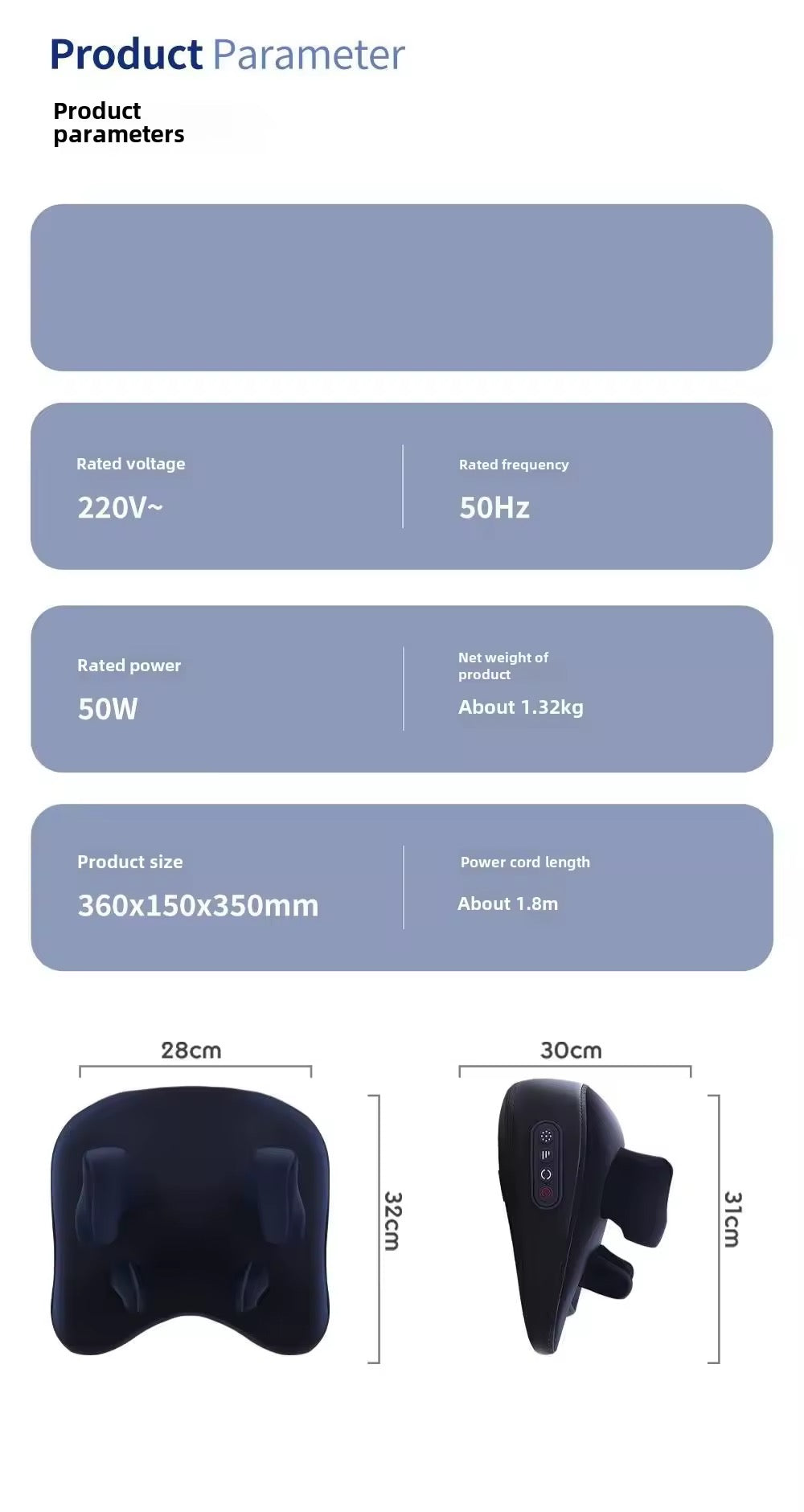 DeepRelief Shiatsu Massager